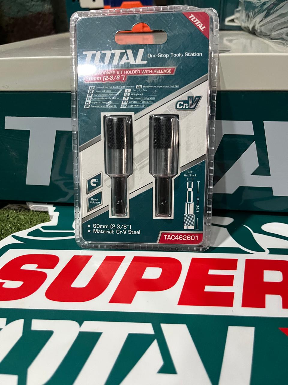 KIT ADAPTADOR TIPO ATORNILLADOR PARA TALADRO TAC462601